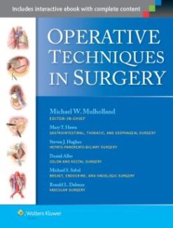 Operative Techniques in Surgery (PDF)