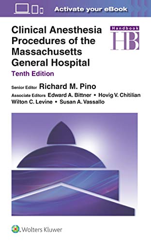 clinical anesthesia procedures of the massachusetts general hospital 10th edition epub converted pdf 63a0500552545 | Medical Books & CME Courses