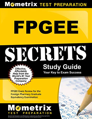 fpgee secrets study guide fpgee exam review for the foreign pharmacy graduate equivalency examination original pdf from publisher 638cded837ff7 | Medical Books & CME Courses